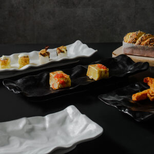 creative rectangular plate series