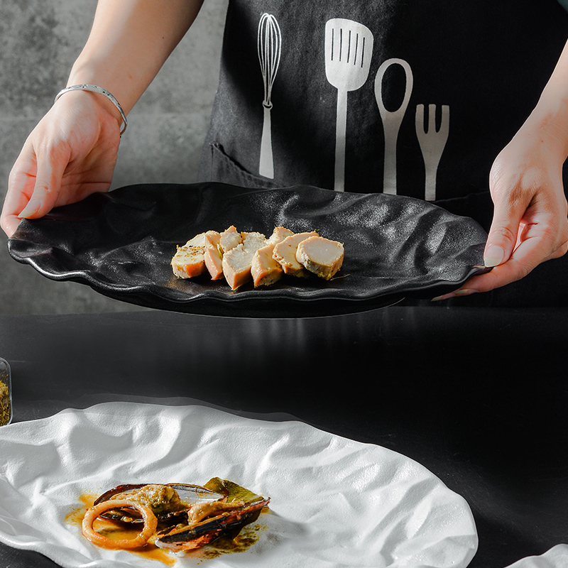 creative egg shaped plate series