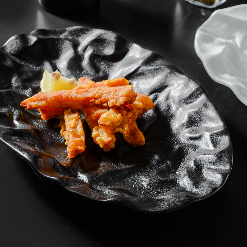 creative egg shaped plate series