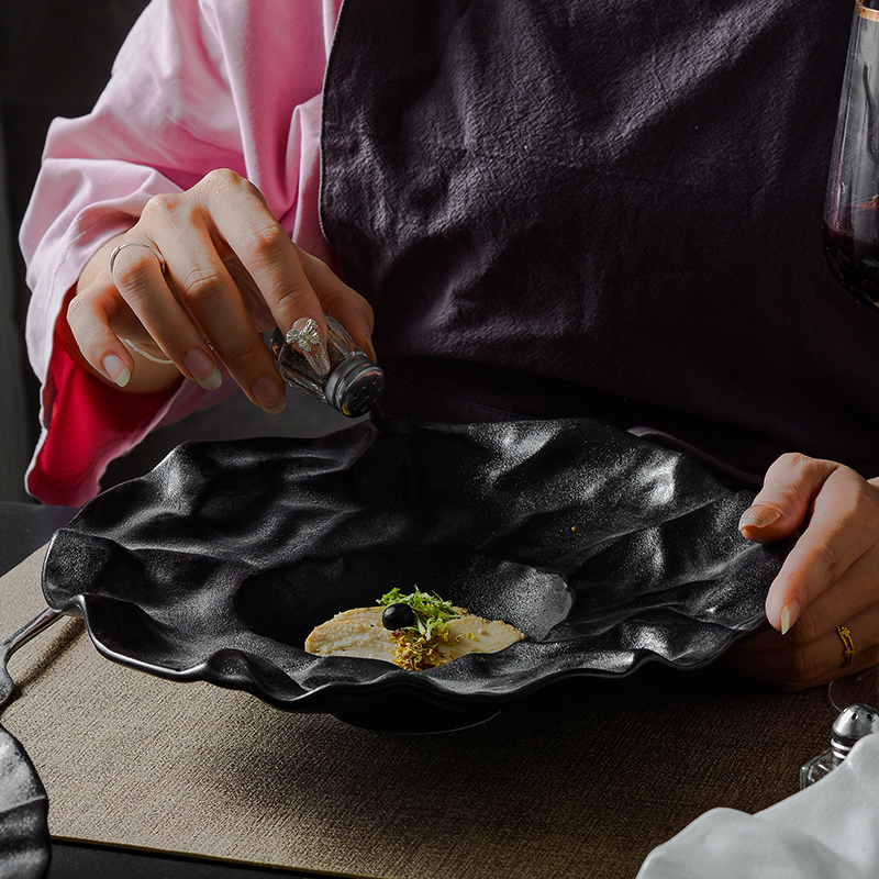 creative straw hat plate series