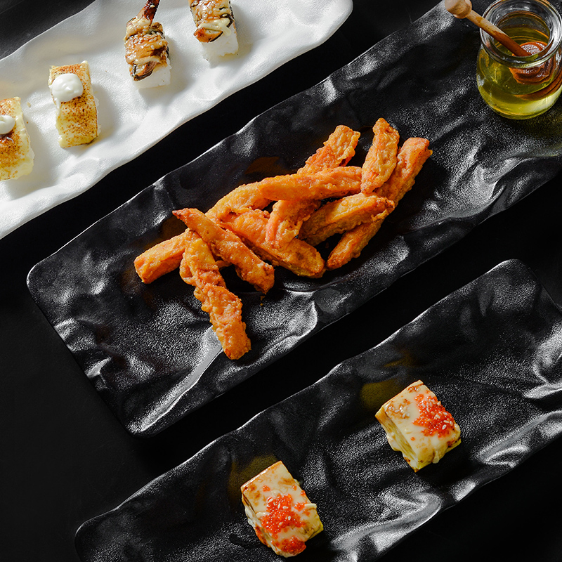 creative rectangular plate series