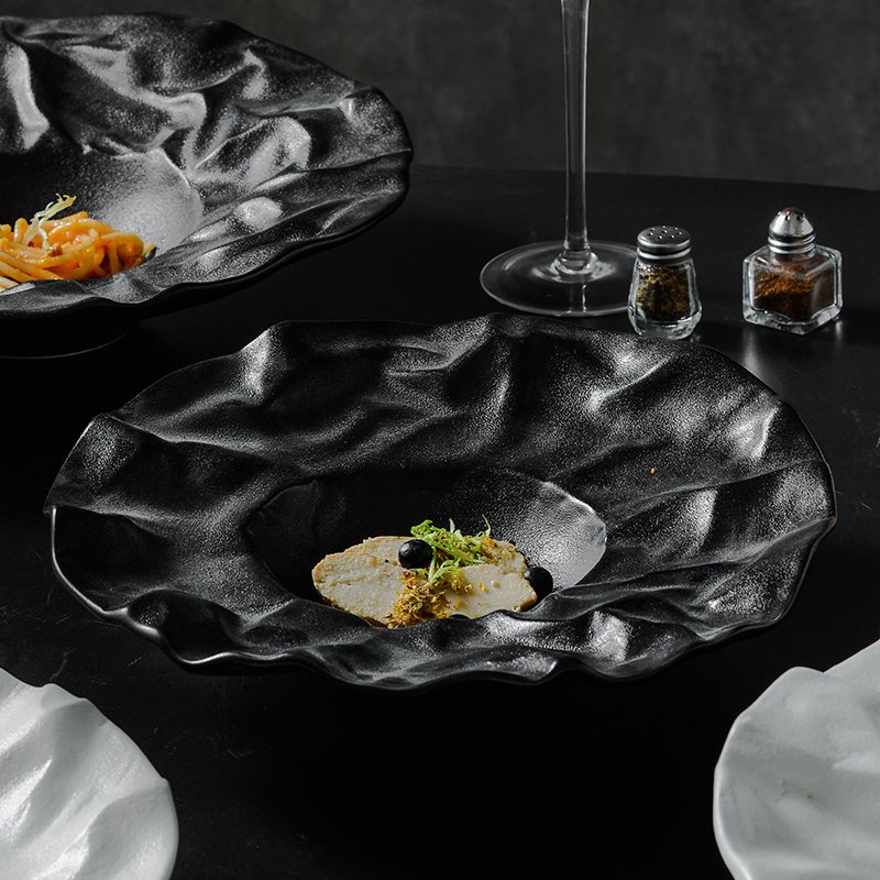 creative straw hat plate series